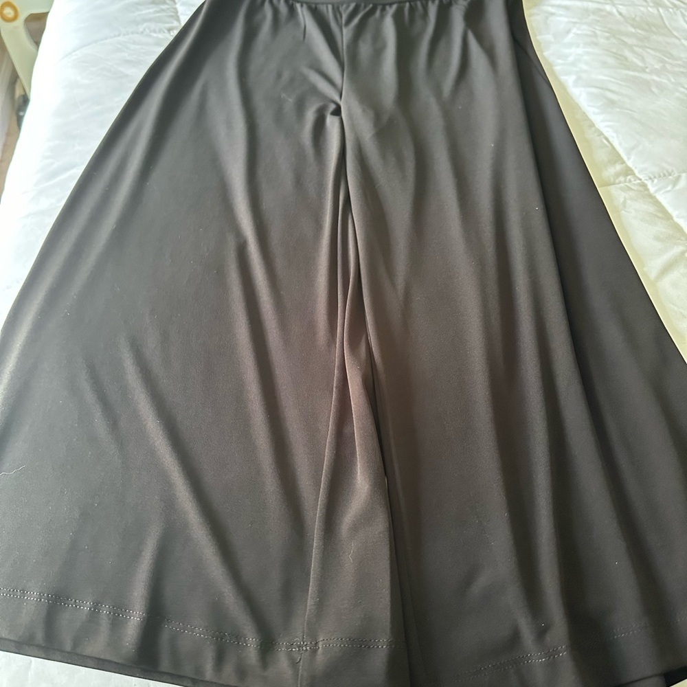 Chicos size 0 crops dark black eic